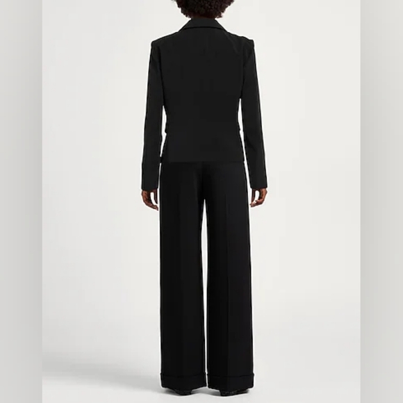 Patrizia Pepe Firenze Olive Green One Buttom Blazer Jacket - Picture 2 of 13